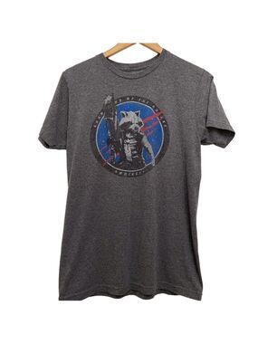 ROCKET Marvel Gardians of the Galaxy grey t-shirt round neck medium